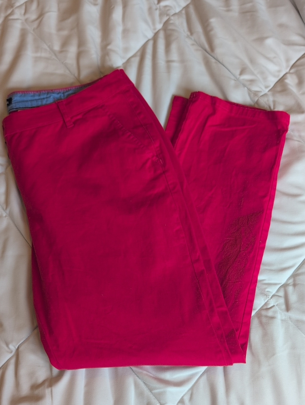 Nautica Women's Red Chinos